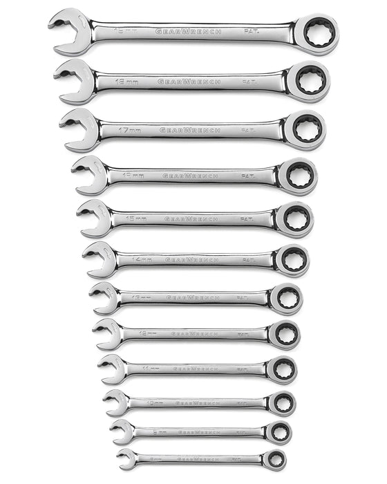 Apex Tool (442) 85597 Gearwrench SET WR RAT OPEN END DUAL