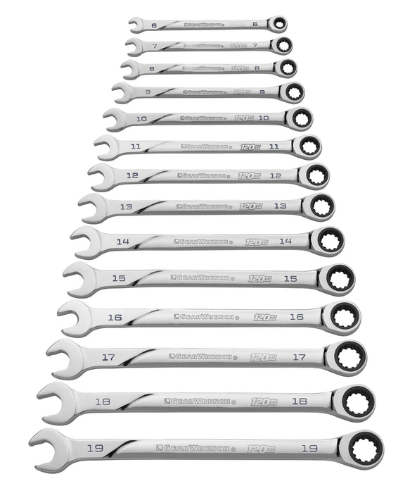 Apex Tool (442) 86426 Gearwrench SET WR RAT COMB 120XP MET