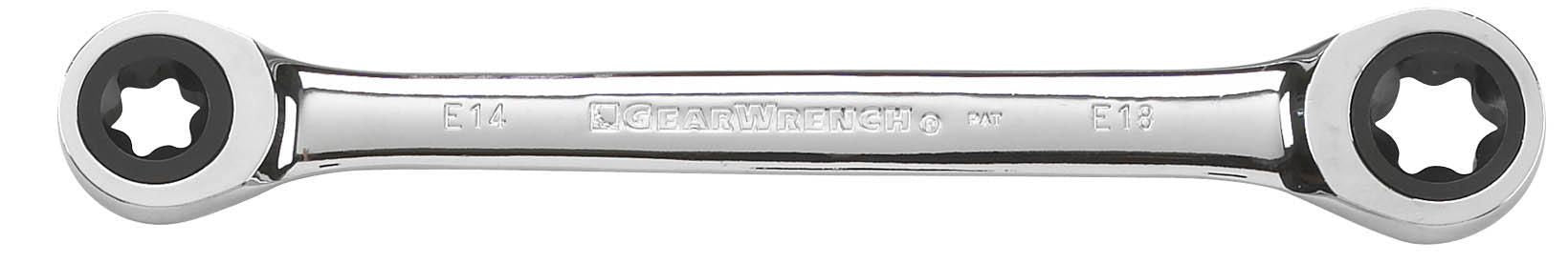 Apex Tool (442) 9222 Gearwrench WR RAT DBL BX E14XE18