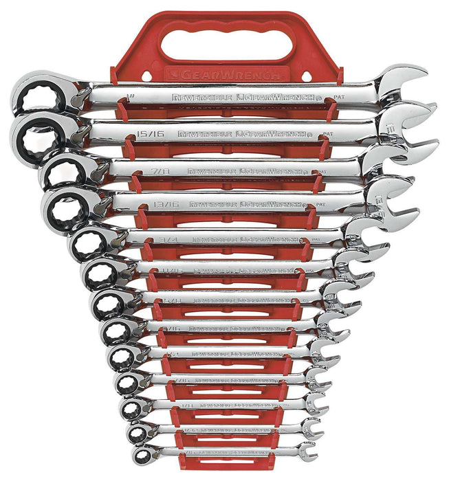 Apex Tool 9509N Gearwrench SET WR RAT COMB REV SAE