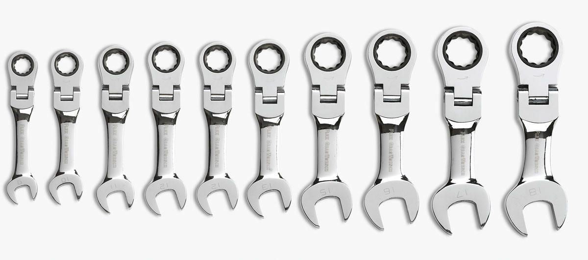 Apex Tool 9550 Gearwrench SET WR RAT COMB STBY FLEX