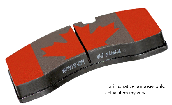 A-Line ALP1369-KZ3 Air Disc Brake Pads for 23,000 lbs Axle Load