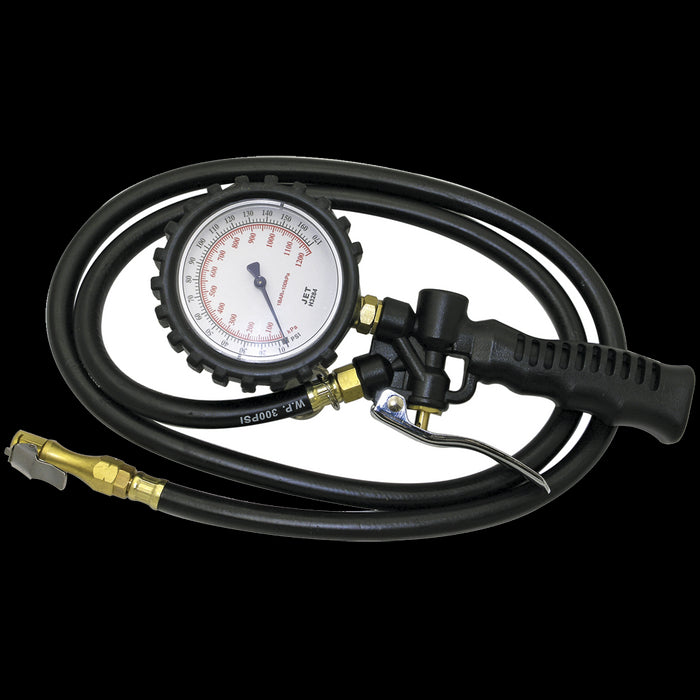 SureWerx (545) H3284 JET Air Line Inflator With Tire Gauge - Dial Type