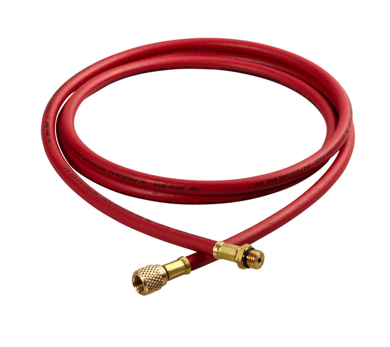 Uview Products HA8R R-134A 8FT RED PREMIUM 14MM MALE X 1/2IN ACME F HOSE