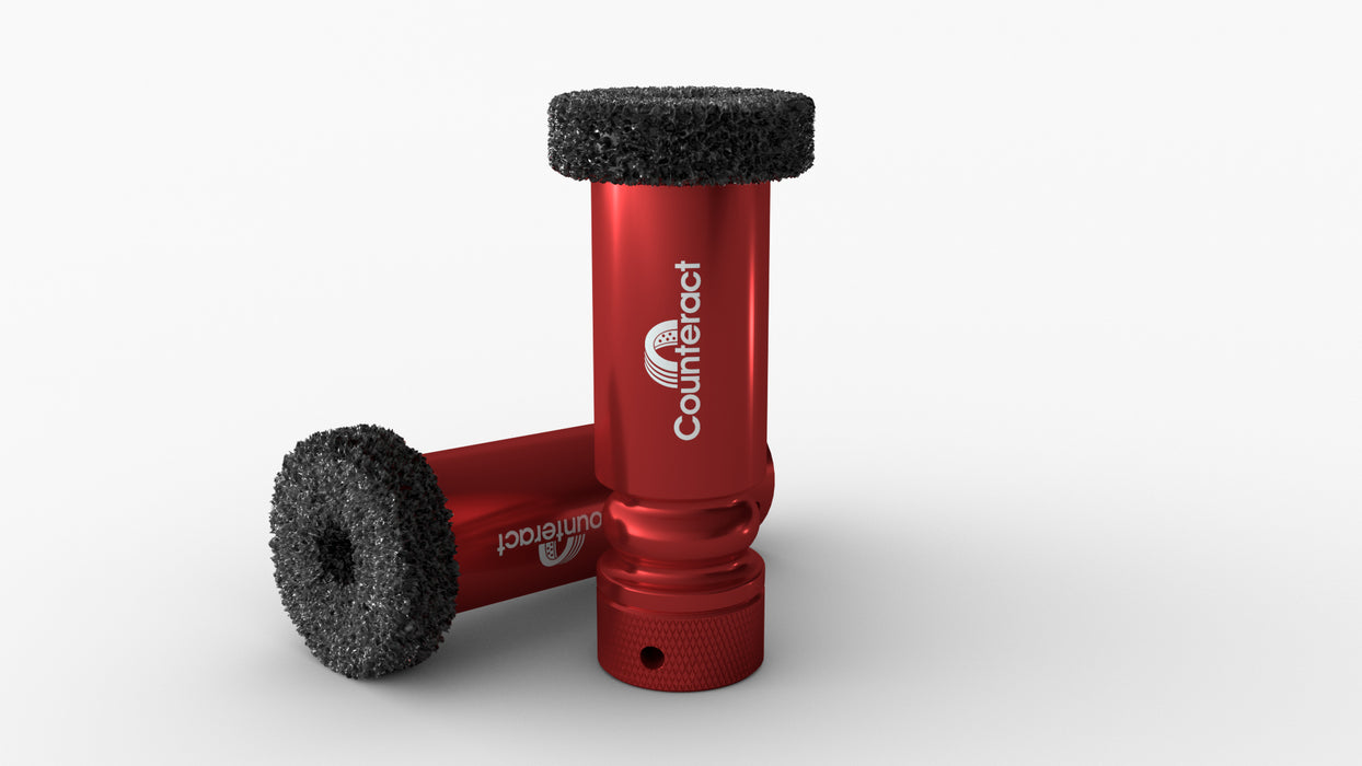 Counteract (606) HBCTK-22 HBCTK-22 Counteract Hub Pro XL Kit - Hub/Wheel Cleaning Tool for Commercial Truck, Bus, RV, Trailer