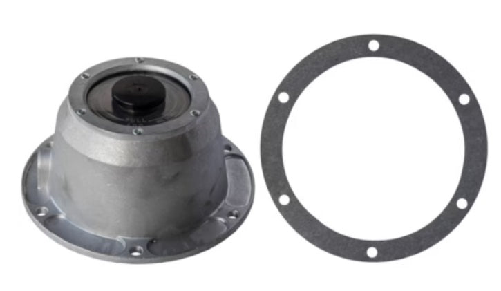 Tectran (667) HC3-4249 6-HOLE HUBCAP-ALUMINUM W/SIDE PLUG(FRONT) - BOLT CIRCLE 5.5"