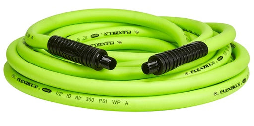 Flexzilla HFZ1225YW3 Flexzilla® Air Hose 1/2" x 25 FT, 3/8" MNPT Fitting - ENGLISH ONLY NOT FOR CONSUMER SALE