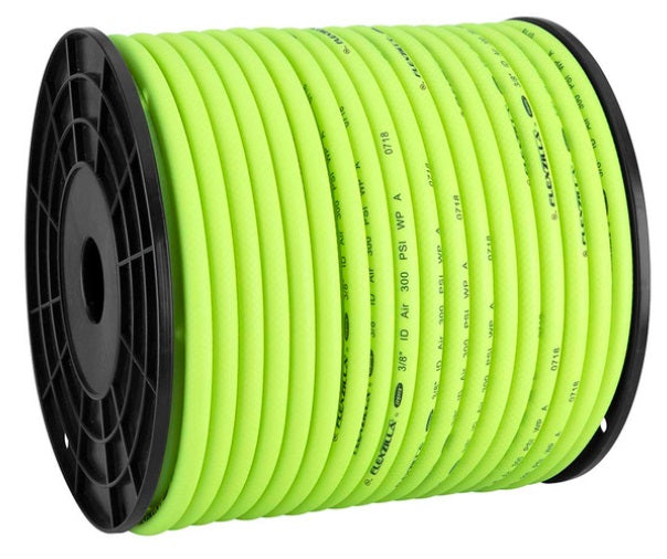 Flexzilla (717) HFZ38250YW Flexzilla® Pro Air Hose, 3/8" x 250 FT, plastic spool, Green - ENGLISH ONLY NOT FOR CONSUMER SALE