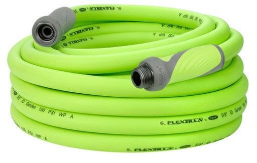 Flexzilla (717) HFZG550YWS-CA Flexzilla® SwivelGrip Garden Hose, 5/8" x 50 FT, 3/4" - 11 1/2 GHT Fittings, ZillaGreen