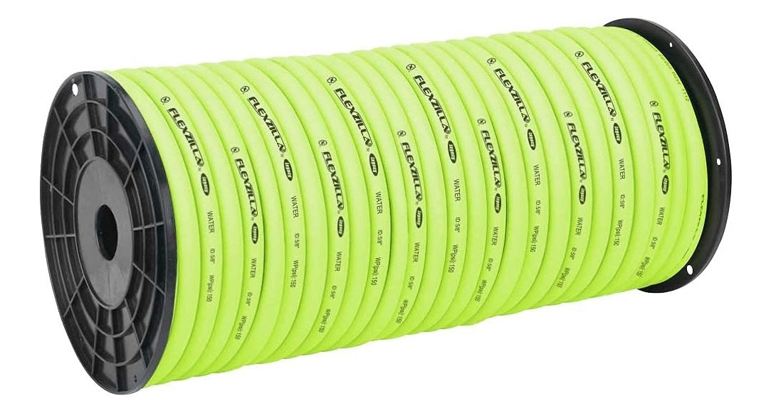 Flexzilla (717) HFZW58250YW Flexzilla® Pro Water Hose, 5/8" x 250 FT, plastic spool, ZillaGreen - ENGLISH ONLY NOT FOR CONSUMER SALE