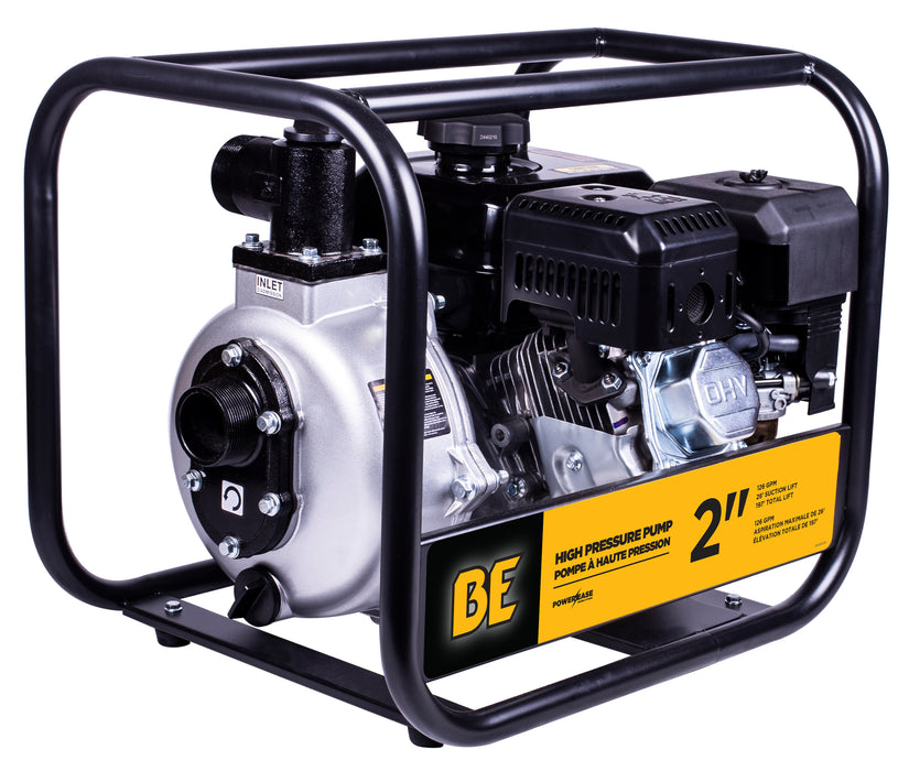 BE Pressure (374) HP-2070R BE 2" High-Pressure Water Transfer Pump with Powerease 225 Engine