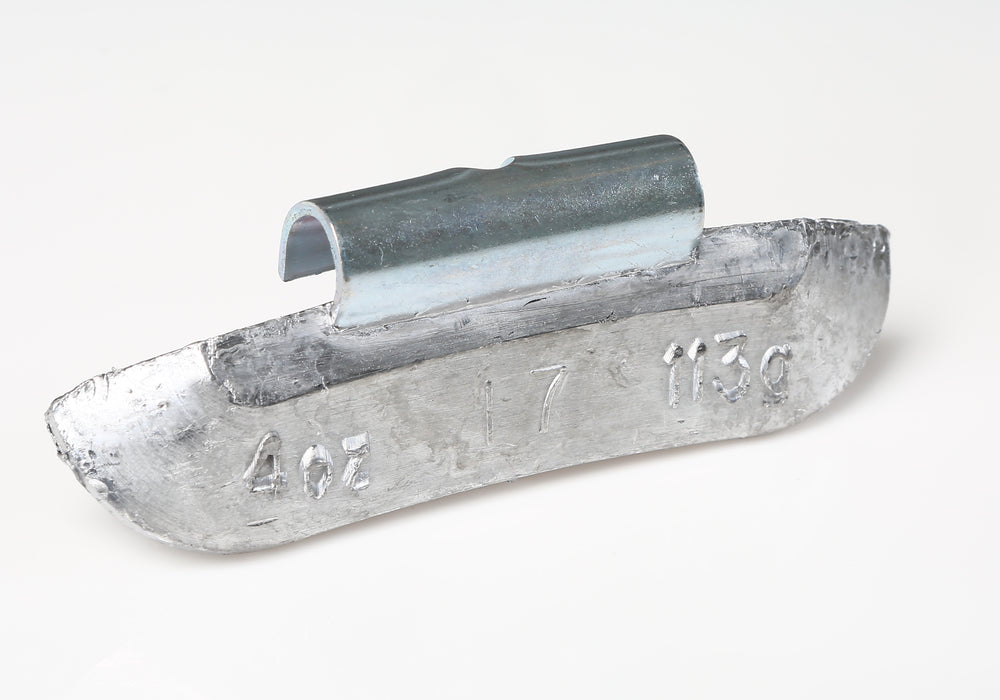 Plombco (750) I7-05.00 5.00 oz I7 style lead clip-on weight, Box of 25