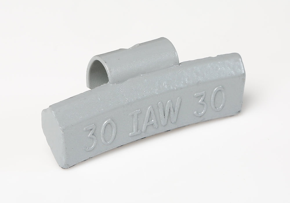 Plombco (750) IAWS-50 50 g IAW style coated lead clip-on weight, Box of 25