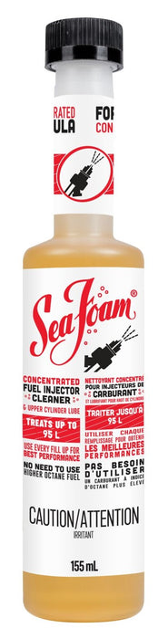 Sea Foam (299) IC5CA Sea Foam Fuel Injector Cleaner, 155mL Bottle. Specially formulated to help clean fuel injectors and restore injector spray patterns for better engine performance.