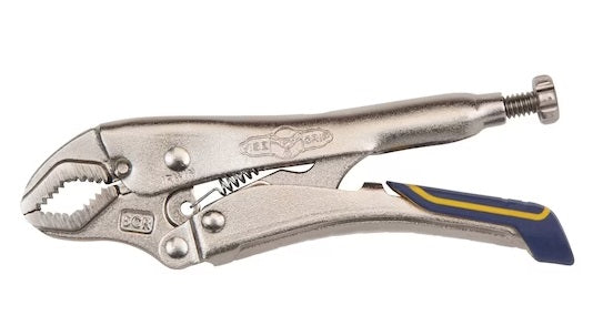 Irwin (928) IRHT82575 Vise-Grip® Fast Release™ 5CR Locking Pliers, 5" Length, Curved Jaw