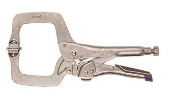 Irwin IRHT82587 Vise-Grip Welding Pliers, Fast Release, C-Clamp Locking with Swivel Pads, 6-Inch
