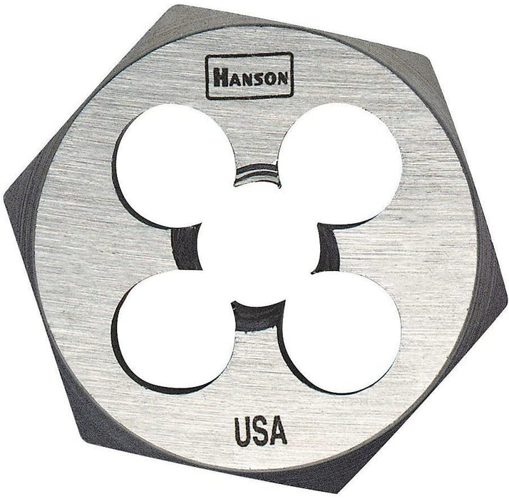 Irwin (928) IW6539 IRWIN HANSON Hexagon Fractional Die, 7/16-inch - 14 NC, 1-inch Across (6539)