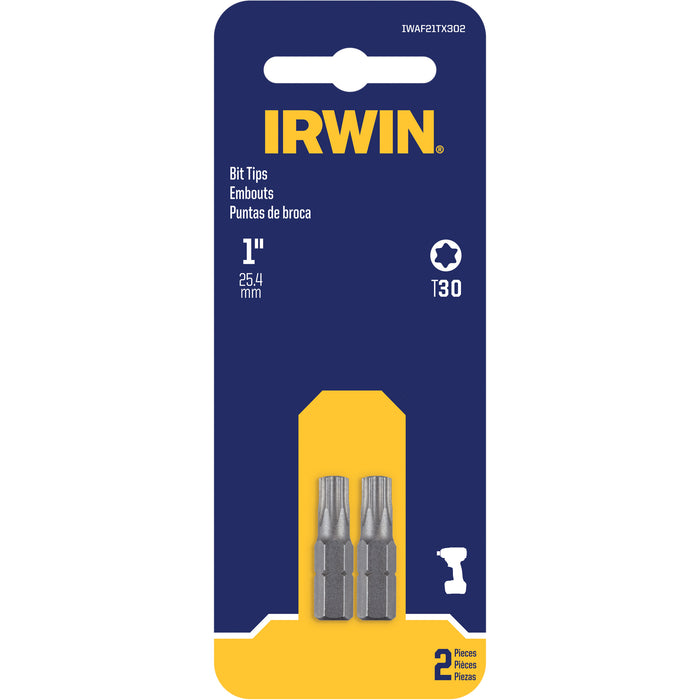Irwin IWAF21TX302 1IN TORX 30 - 2 PACK