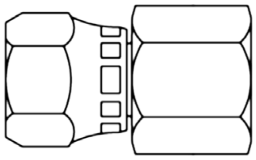 Continental Hydraulic JCFX08-NPF08 ADAPTER STEEL