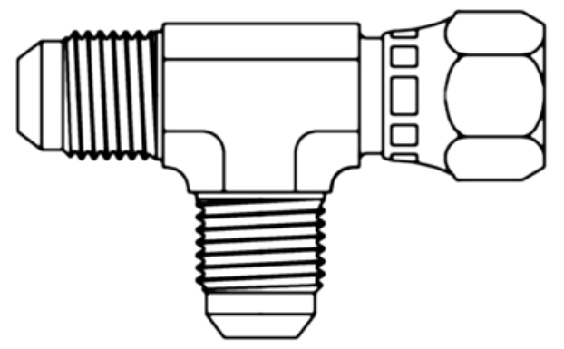 Continental Hydraulic JCM04JCFX04JCM04 ADAPTER STEEL