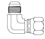 Continental Hydraulic JCM06-JCFX06-90 ADAPTER STEEL