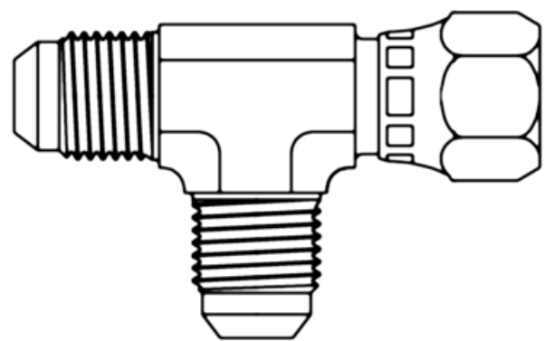 Continental Hydraulic (510) JCM10JCFX10JCM10 ADAPTER STEEL