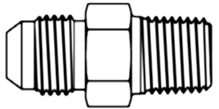 Continental Hydraulic JCM12-NPM08 ADAPTER STEEL JCM12-NPM08