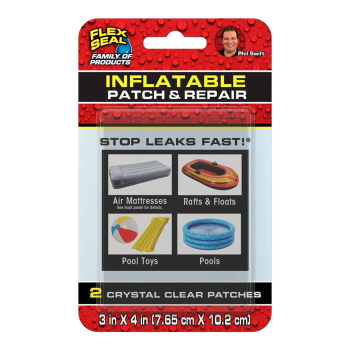 Flex Seal (239) KITPVCC3X4 Flex Kit Patch and Repair Kit for Rafts & Floats, Pool Toys, and Pools