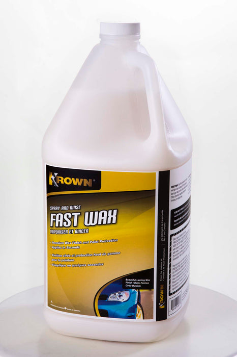 Krown (235) 1287 FAST WAX Spray and Rinse Concentrate- 1G-4 Litre Jug