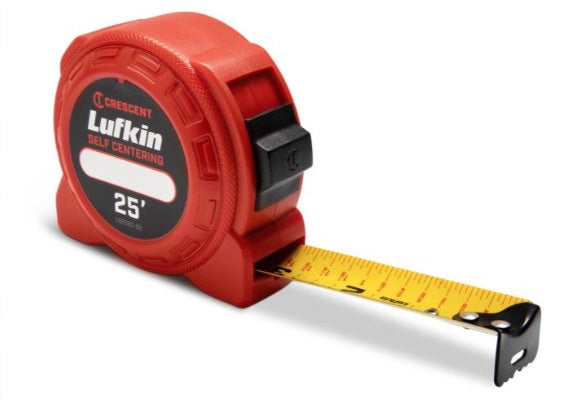 Apex Tool (442) L625SC-02 Crescent 1" x 25' L600 Series Self Centering Power Tape Measure