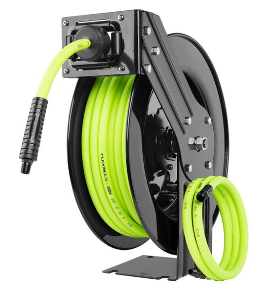 Flexzilla (717) L8611FZ Legacy L8611FZ ZillaReel 3/8" x 50 FT Retractable Air Hose Reel - ENGLISH ONLY NOT FOR CONSUMER SALE