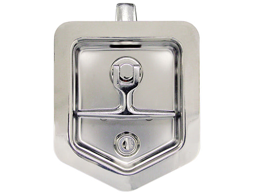 Buyers Products (577) L8816 Stainless Single Point T-Handle Latch with Blind Studs/Gasket/Cylinder with Keys