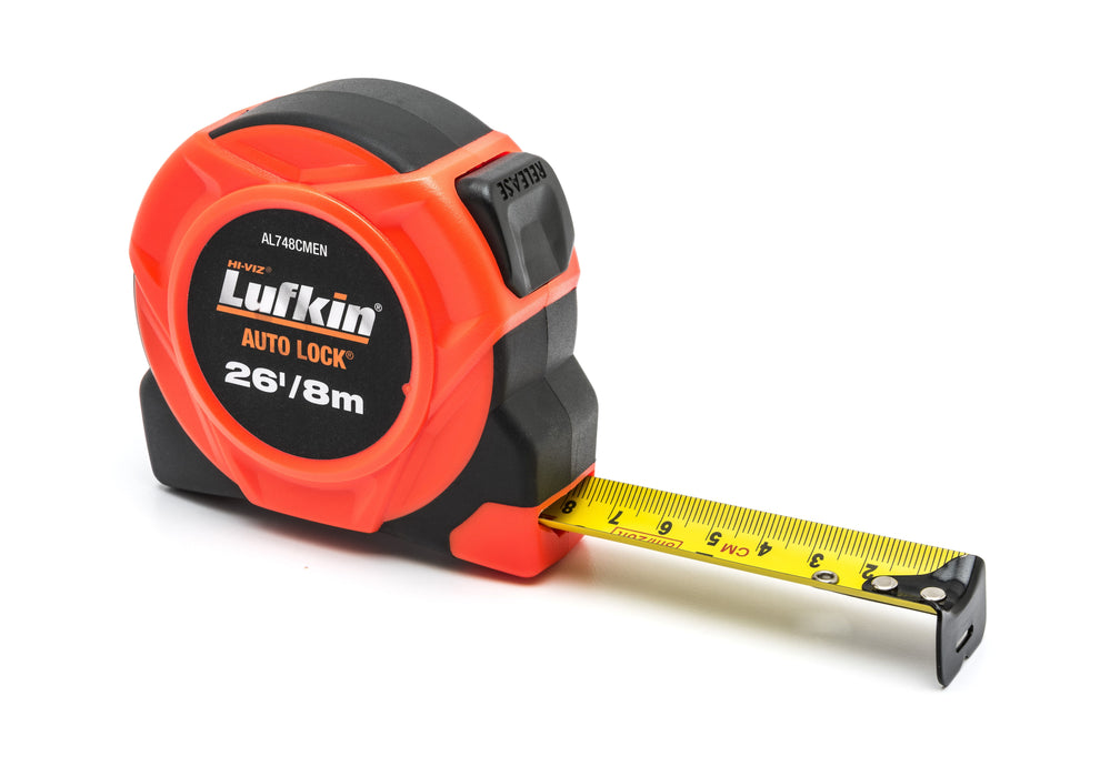 Apex Tool (442) AL748CMEN Lufkin TAPE, 1X26/8M, AUTOLOCK 700 SERIES.