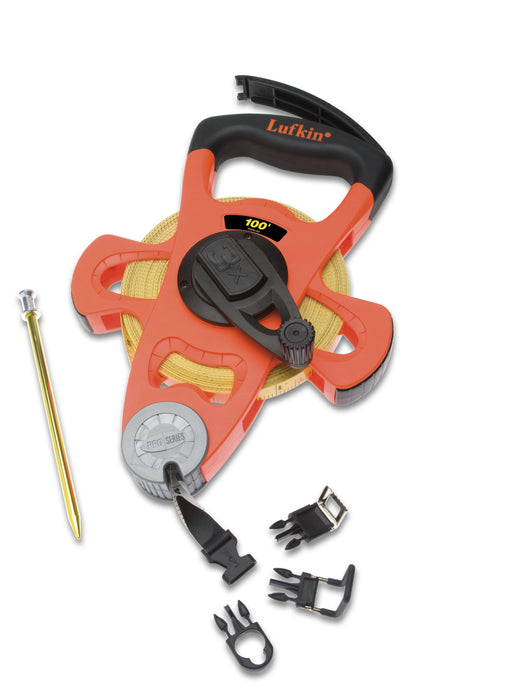 Apex Tool PSFE100 Lufkin TAPE, FIBERGLASS, PRO SERIES, 3/4"X100