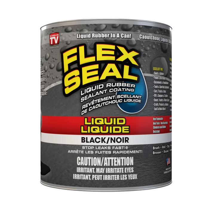 Flex Seal (239) LFSBLKC16 BLACK, 16 oz. (473 mL) Flex Seal Liquid - Waterproof Rubber Seal,