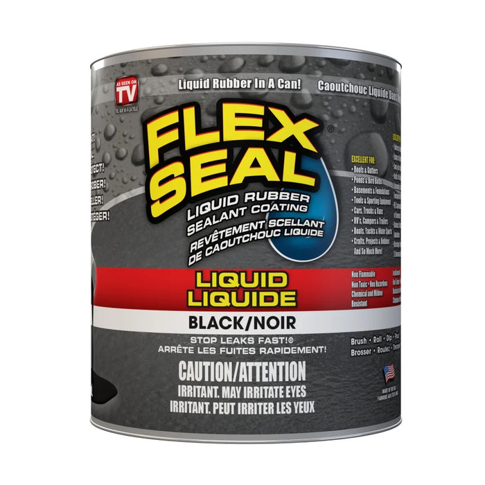Flex Seal (239) LFSBLKC32 BLACK, 32 fl oz. (945 mL) Flex Seal Liquid - Waterproof Rubber Seal