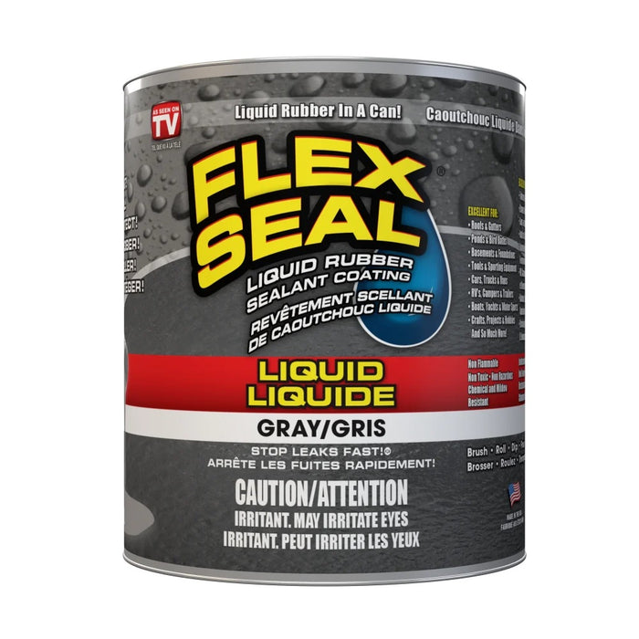 Flex Seal (239) LFSGRYC32 GRAY, 32 fl oz. (945 mL) Flex Seal Liquid - Waterproof Rubber Seal