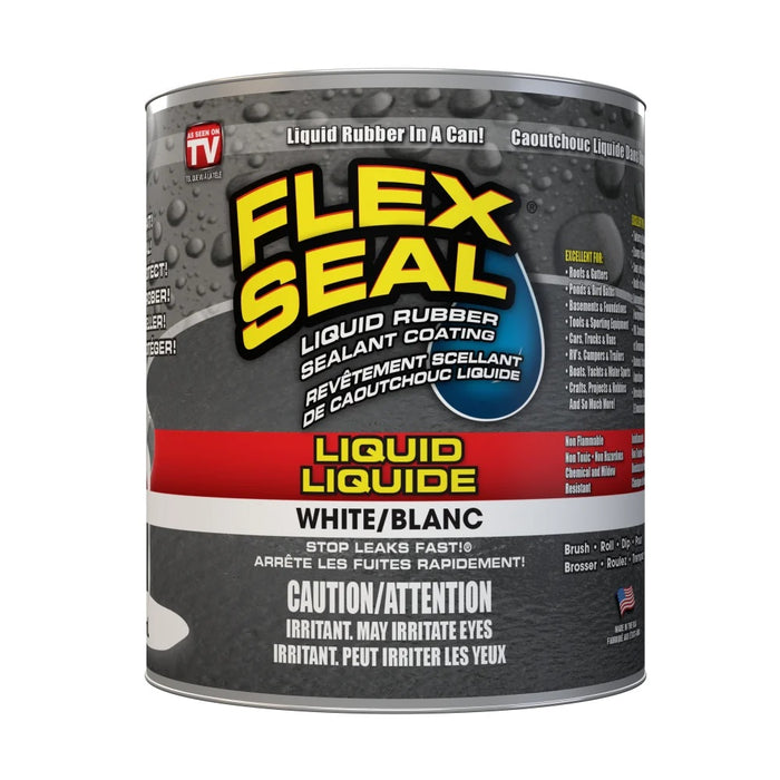 Flex Seal (239) LFSWHTC32 WHITE, 32 oz (945 mL) Flex Seal Liquid - Waterproof Rubber Seal