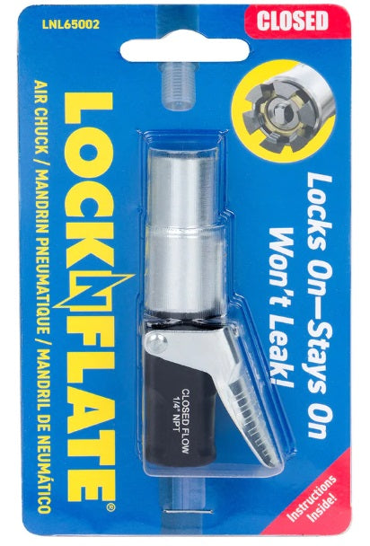 LockNLube (922) LNL65002 LockNFlate® Air Chuck - Closed