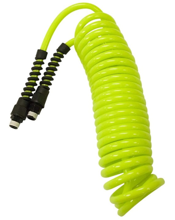 Flexzilla LP1420AFZ-CA Flexzilla® 1/4" x 20 FT Polyurethane Recoil Hose, 1/4IN MNPT Fittings