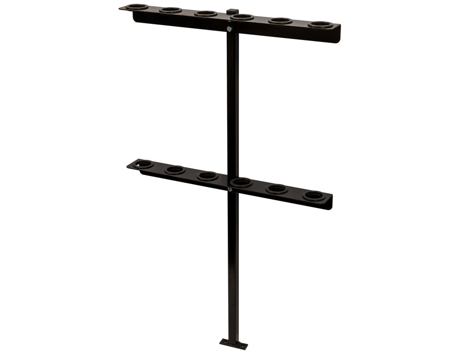 Buyers Products LT35 Vertical Hand Tool Rack for Open Landscape Trailers