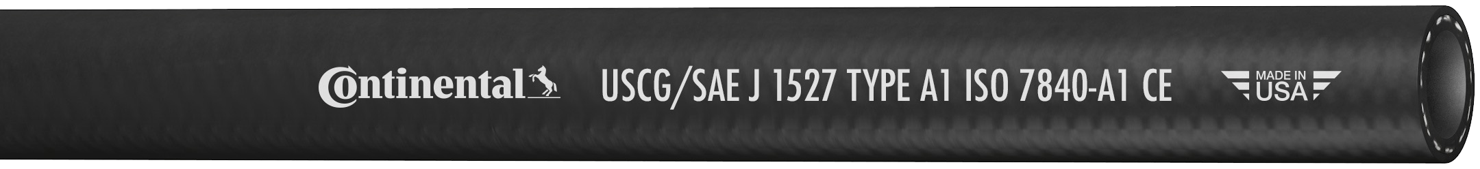Continental (500) 20106800 MARINE FUEL SAE J1527 A1 5/8X200' REEL
