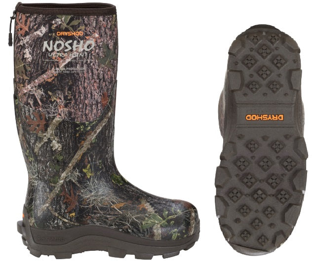 Dryshod MBM-MH-CM-M8 Dryshod Men's NoSho Ultra Hunt High Camo - M8 - Extreme Cold Conditions Boot