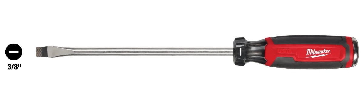 Milwaukee (366) MT210 Milwaukee 3/8" Slotted 8" Cushion Grip Demolition Screwdriver