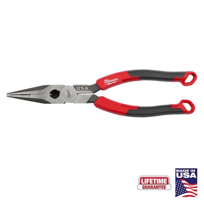 Milwaukee (366) MT555 8" Long Nose Pliers (USA)