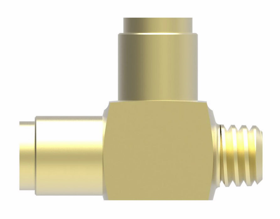 WHD 1871X4 AIR BRAKE QC 1/4 TUBE X 1/8 MPT RUN TEE