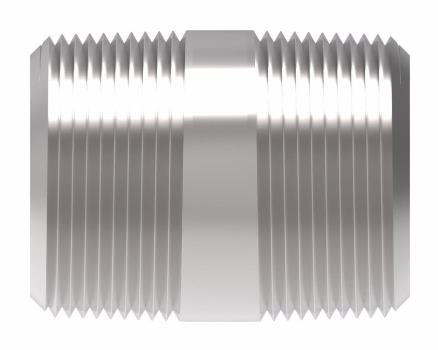 WHD (129) 3326X12 BRASS PIPE CLOSE NIPPLE 3/4 MALE NPT