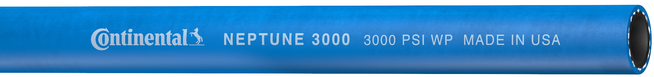 Continental (500) 20023638 Neptune Blue 3000 PSI 3/8" x 500' Reel
