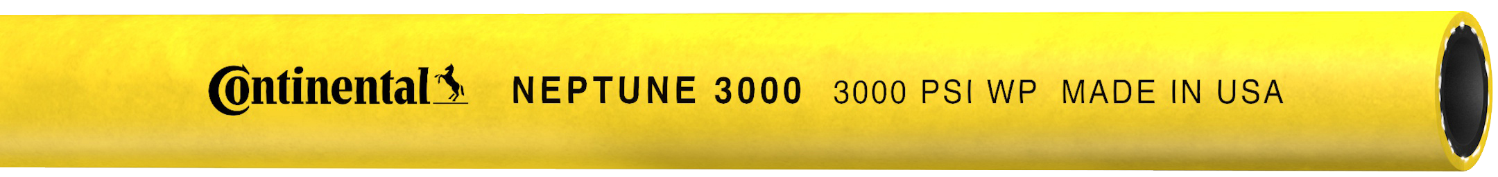 Continental (500) 20023949 Neptune Yellow 3000 PSI 3/8" x 500' Reel