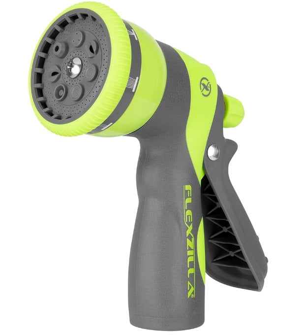 Flexzilla (717) NFZG67 Flexzilla® Heavy Duty 7-Pattern Adjustable Pistol Grip Garden Hose Nozzle - ENGLISH ONLY NOT FOR CONSUMER SALE